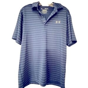Under Armour HeatGear Golf‎ Polo Shirt Athletic Performance M